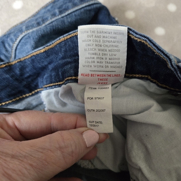 Torrid Blue Jean Shorts with Frayed Hem - Size 24 - Picture 12 of 12